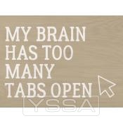 My brain has too many tabs open