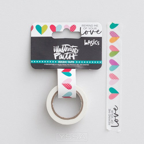 Remind me - Love - Washi tape