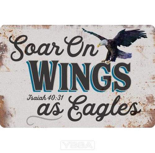 Soar on wings as eagles