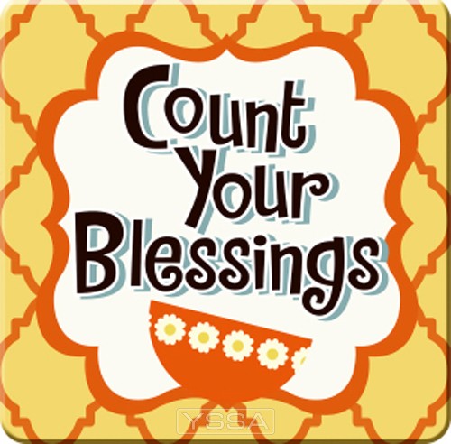 Count your blessings