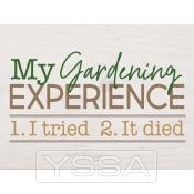 My gardening experience