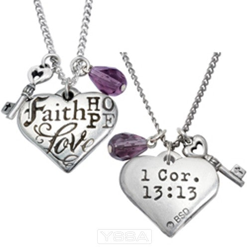 Faith Hope Love - Heart