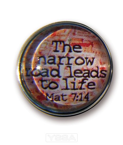 The narrow road leads to life