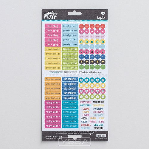 Planner pieces - Cardstock stickers