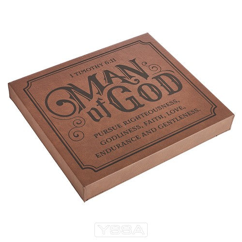 Man of God - MDF and LuxLeather