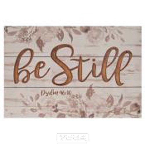 Be Still